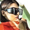 Most Stylish Shahid Kapoor Oversized  Sunglasses For Men And Women-FunkyTradition
