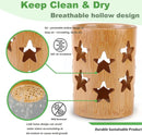 Bamboo Brush Holder