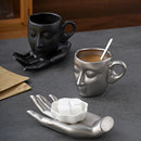 Sculpté Face Coffee Set