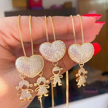 🎁Last Day Promotion 49% OFF 🔥 Mother's Love Necklace - Love and My Kids