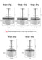 Manual meat press for hamburger patties