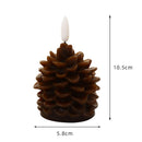 🎄Last Day BUY 1 GET 1 FREE🎁Flameless LED Pine Cone Candles for Holiday Decor