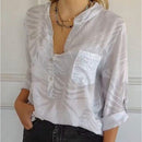 💕Hot Sale 49% OFF💕Women's Fashion V-Neck Printed Top